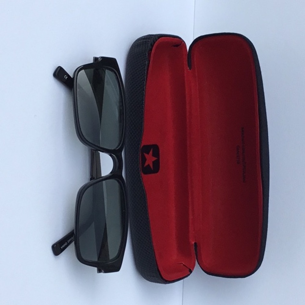 Converse Yikes Eyeglasses black 50- 16 130 Frame Only with case